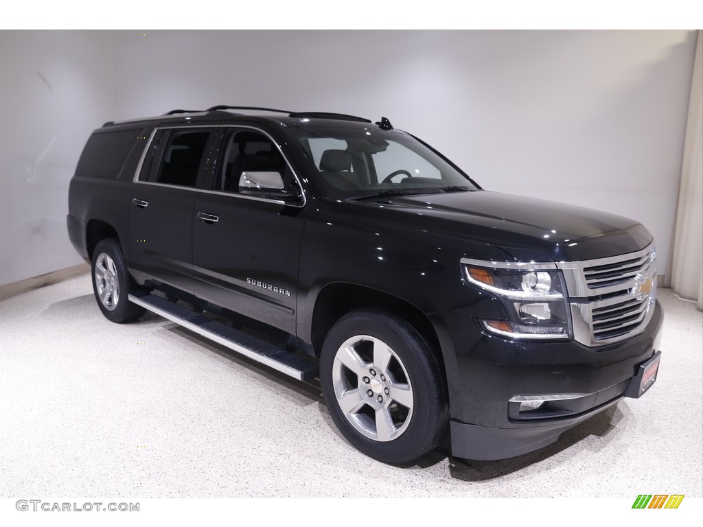 2019 Suburban Premier 4WD - Black / Jet Black photo #1