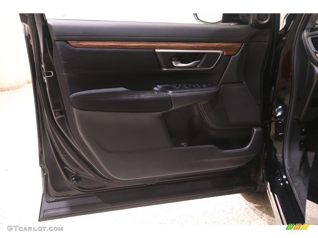 2018 CR-V EX AWD - Crystal Black Pearl / Black photo #4