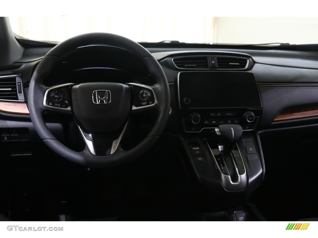 2018 CR-V EX AWD - Crystal Black Pearl / Black photo #6