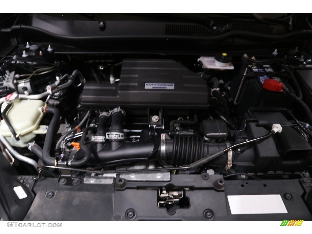 2018 CR-V EX AWD - Crystal Black Pearl / Black photo #17