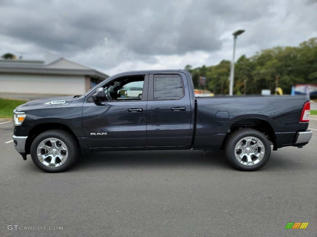 Maximum Steel Metallic 2021 Ram 1500 Big Horn Quad Cab 4x4 Exterior Photo #143025789
