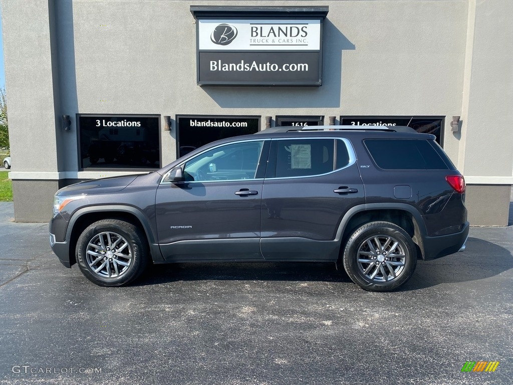 2017 Acadia SLT AWD - Iridium Metallic / Jet Black photo #1