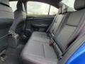 2021 Subaru WRX Carbon Black Interior Rear Seat Photo