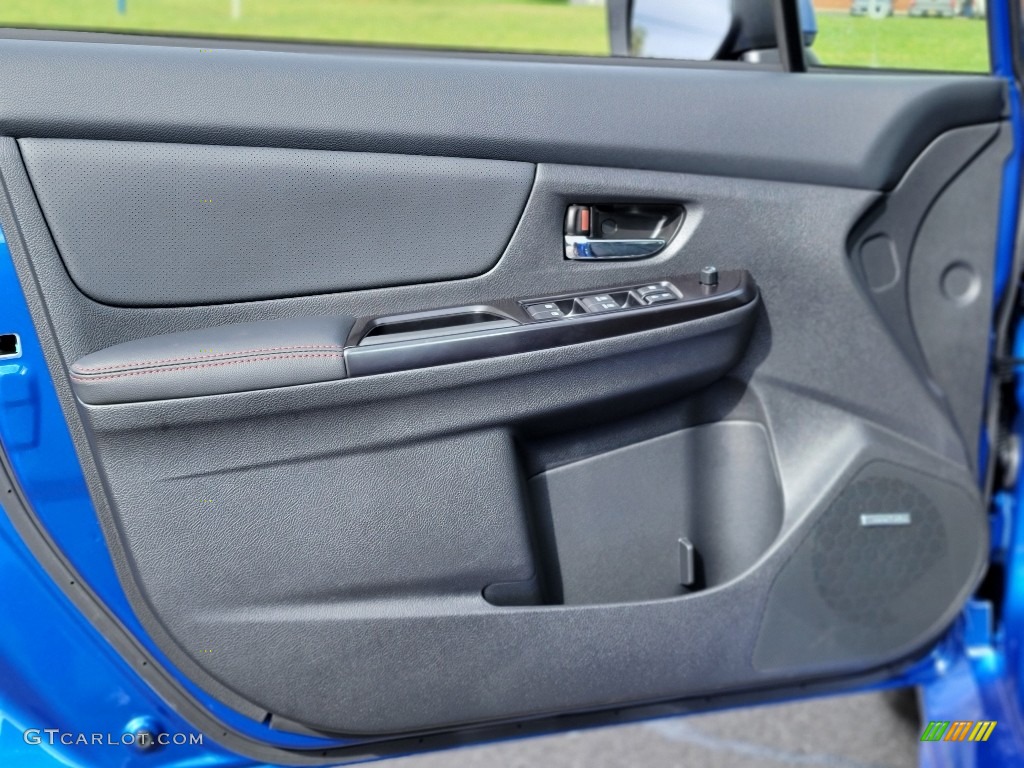 2021 Subaru WRX Limited Carbon Black Door Panel Photo #143026137