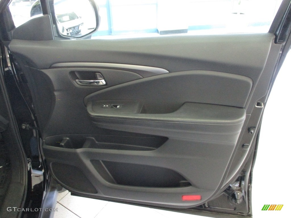 2018 Honda Pilot EX-L AWD Black Door Panel Photo #143026243