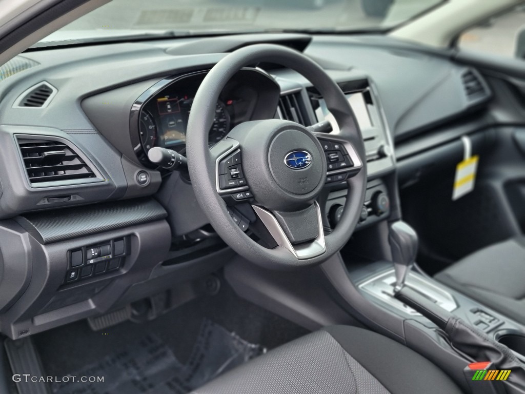 2022 Subaru Impreza Premium Sedan Black Dashboard Photo #143026426