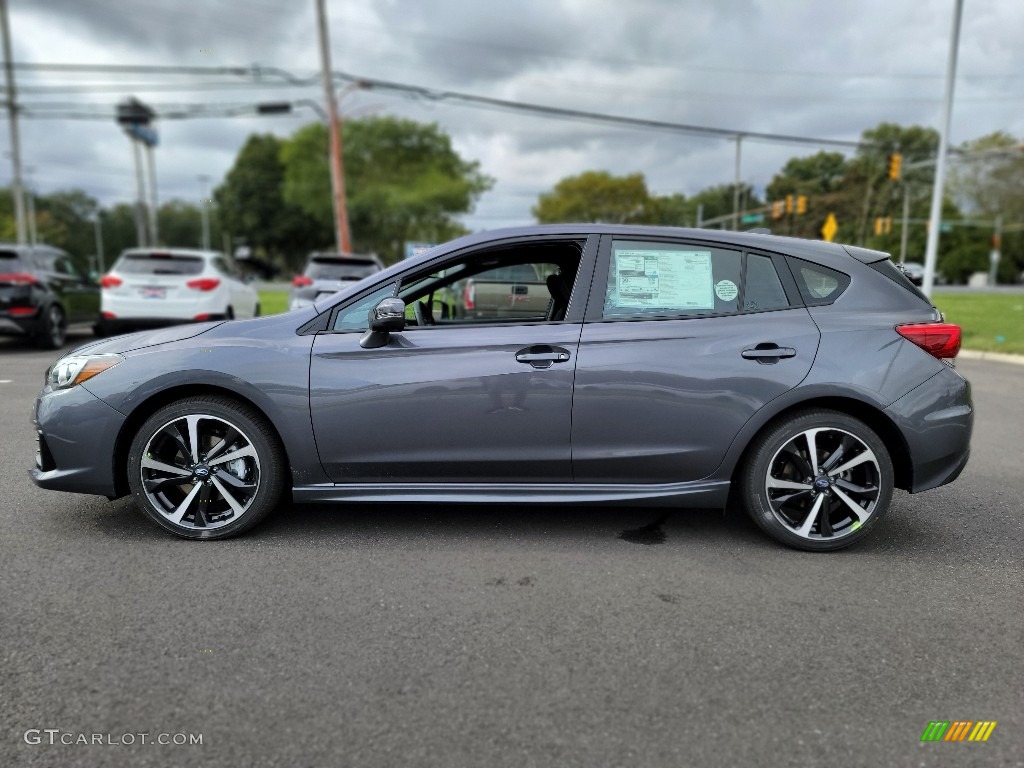 Magnetite Gray Metallic 2022 Subaru Impreza Sport 5-Door Exterior Photo #143026522