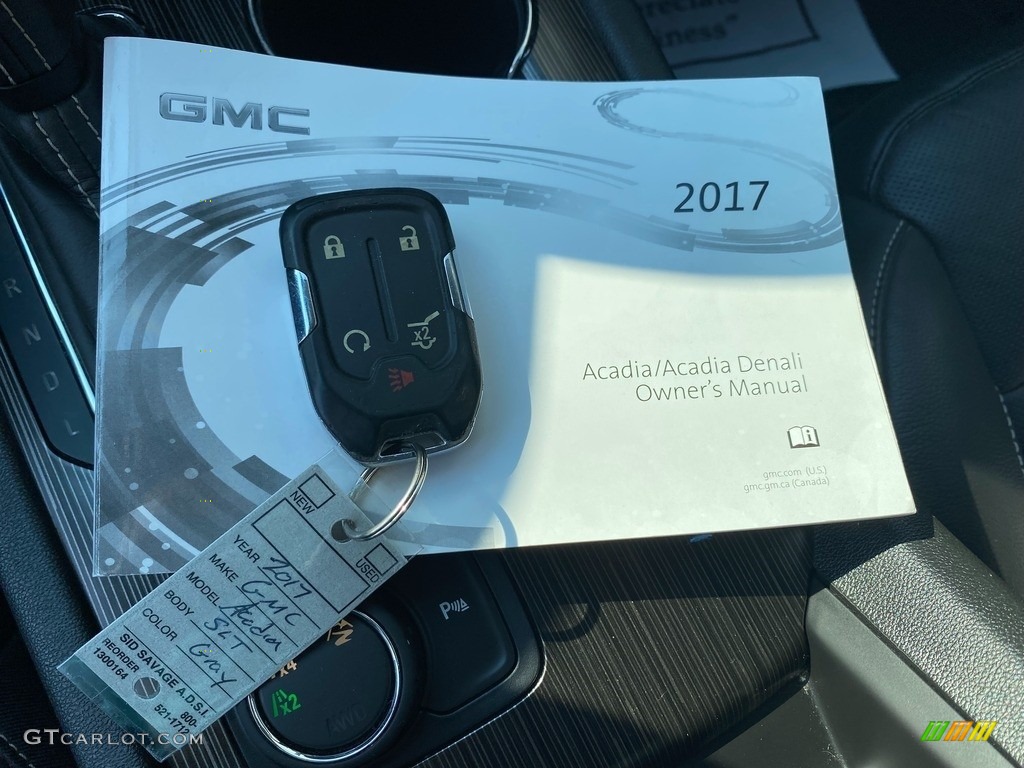 2017 Acadia SLT AWD - Iridium Metallic / Jet Black photo #35