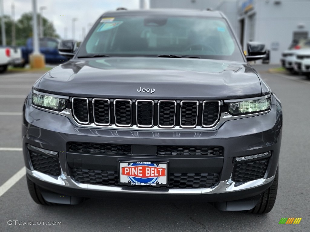 2021 Grand Cherokee L Limited 4x4 - Baltic Gray Metallic / Black photo #2