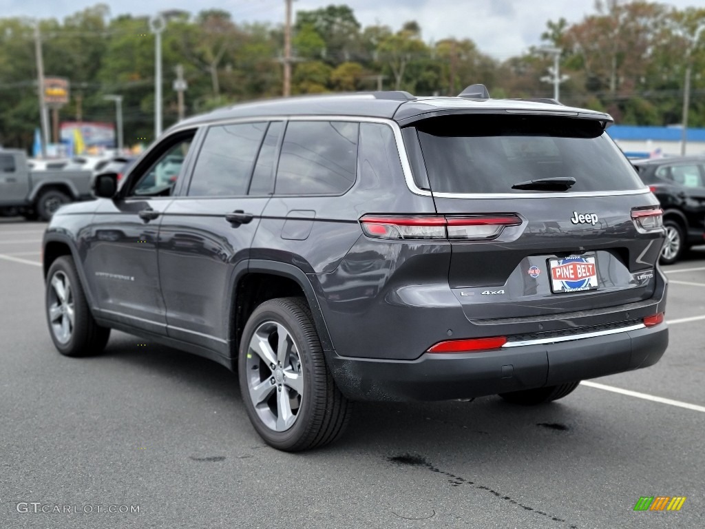 2021 Grand Cherokee L Limited 4x4 - Baltic Gray Metallic / Black photo #4