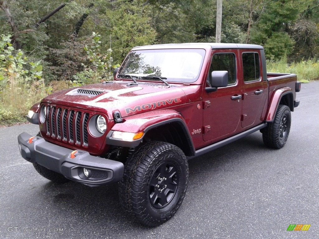 Snazzberry Pearl 2021 Jeep Gladiator Mojave 4x4 Exterior Photo #143027329