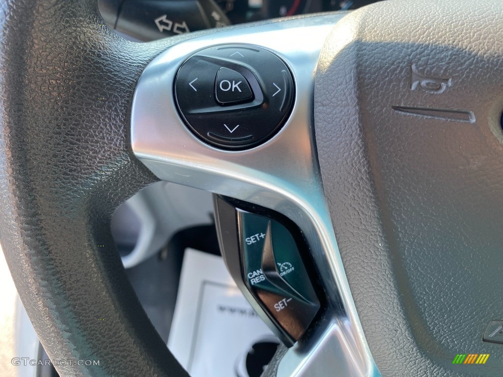 2018 Ford Transit Van 250 LR Regular Pewter Steering Wheel Photo #143027590