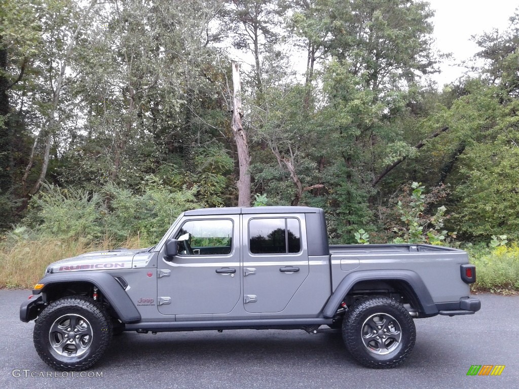 2021 Gladiator Rubicon 4x4 - Sting-Gray / Black photo #1
