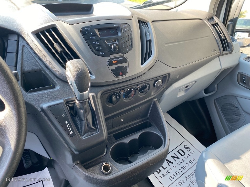 2018 Ford Transit Van 250 LR Regular Pewter Dashboard Photo #143027632