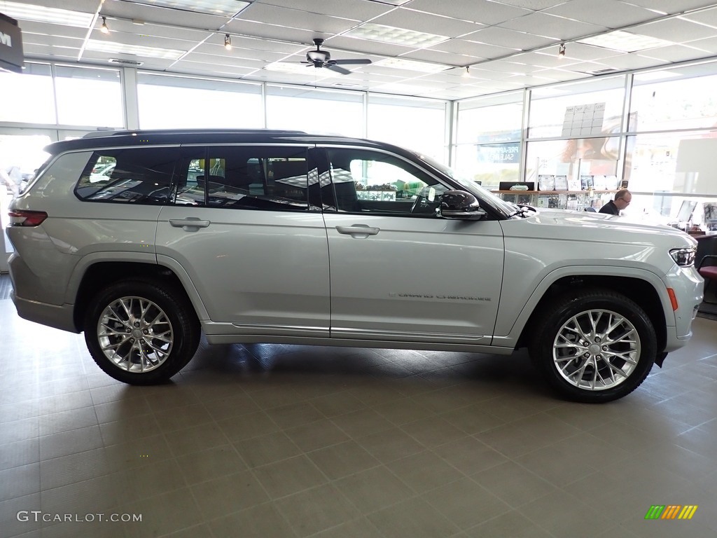 2021 Grand Cherokee L Summit 4x4 - Silver Zynith / Black photo #6