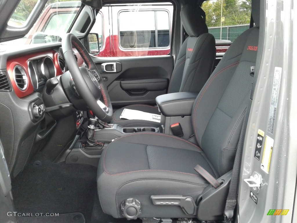 2021 Jeep Gladiator Rubicon 4x4 Front Seat Photo #143027707