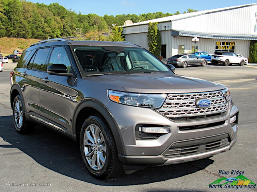 2021 Explorer Limited - Carbonized Gray Metallic / Ebony photo #7