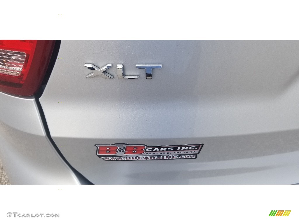 2016 Explorer XLT 4WD - Ingot Silver Metallic / Ebony Black photo #10