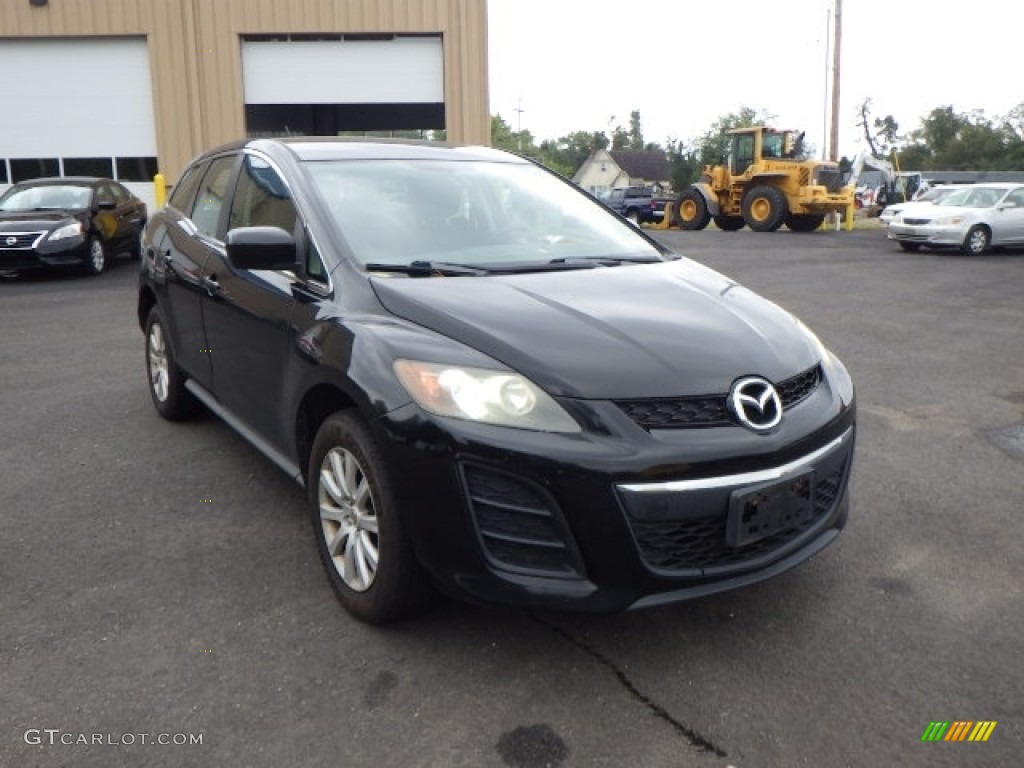 2010 CX-7 i SV - Brilliant Black / Black photo #3