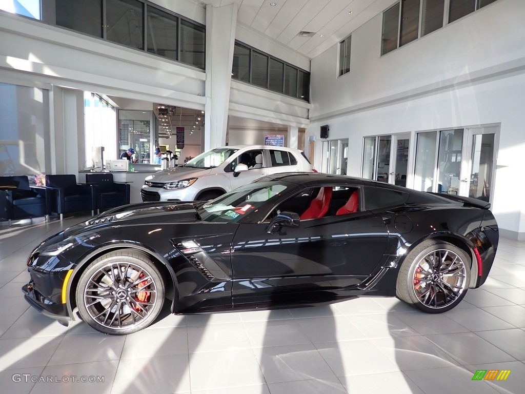 Black 2019 Chevrolet Corvette ZR1 Coupe Exterior Photo #143031697