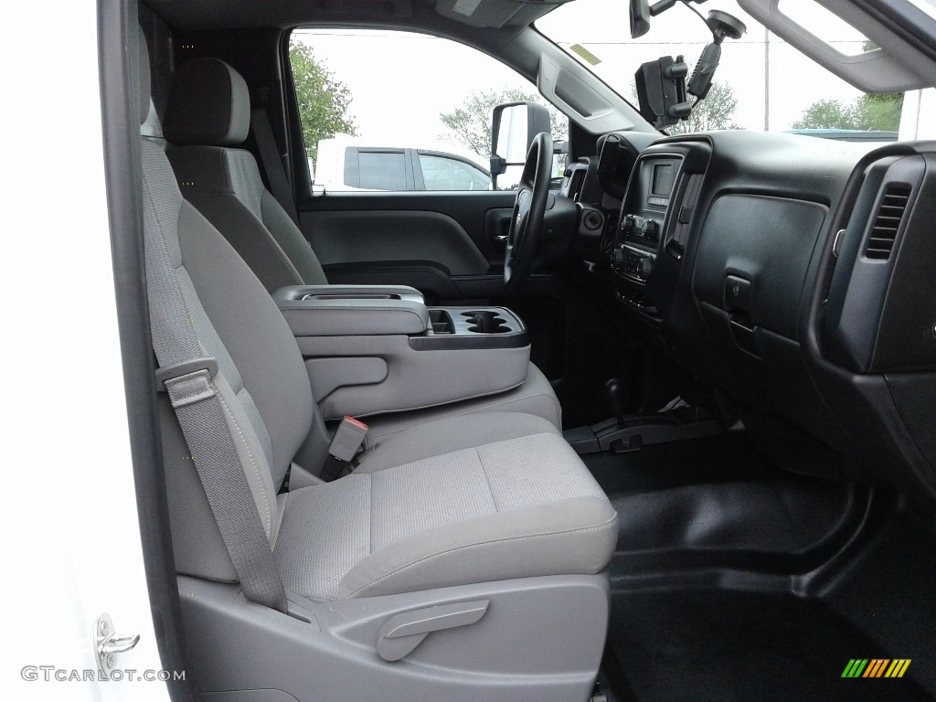 2016 Chevrolet Silverado 3500HD WT Regular Cab 4x4 Dump Truck Front Seat Photo #143031703