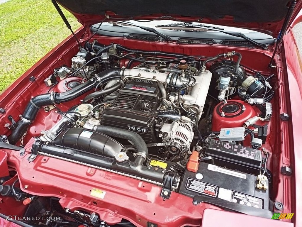 1990 Toyota Supra Turbo 3.0 Liter Turbocharged DOHC 24-Valve Inline 6 Cylinder Engine Photo #143031961