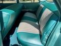 1962 Pontiac Catalina Aqua Interior Rear Seat Photo