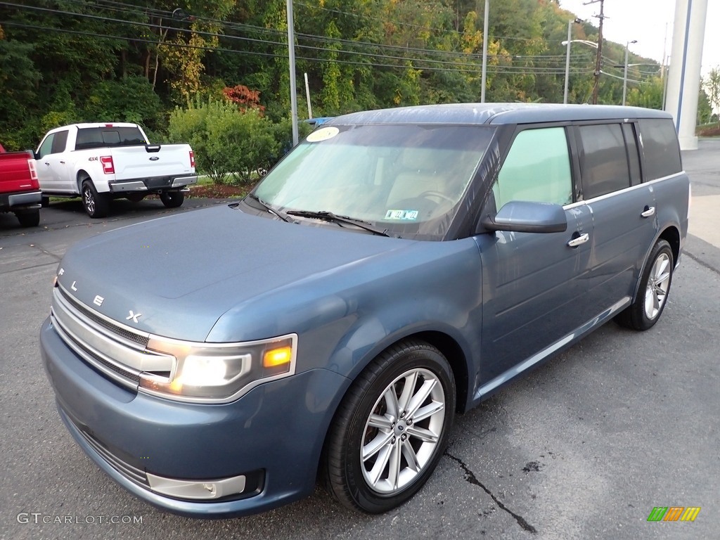 Blue 2018 Ford Flex Limited AWD Exterior Photo #143032303