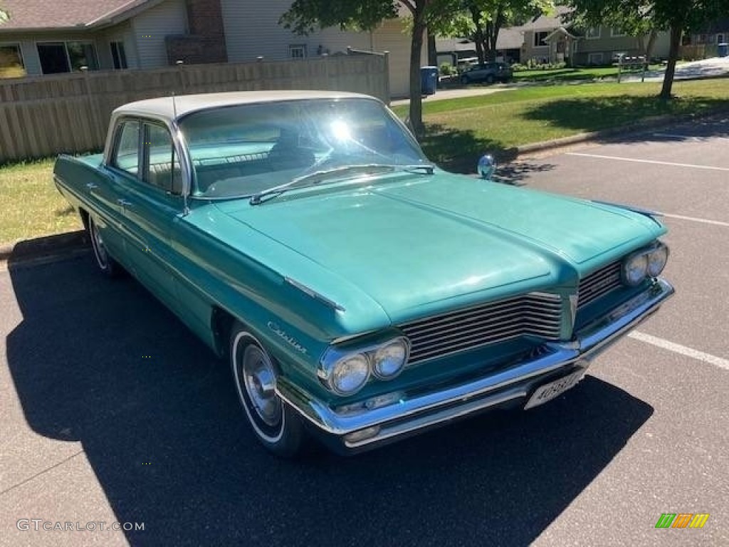 Seafoam Aqua 1962 Pontiac Catalina Sedan Exterior Photo #143032468