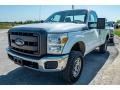 Oxford White - F250 Super Duty XL Regular Cab 4x4 Photo No. 8