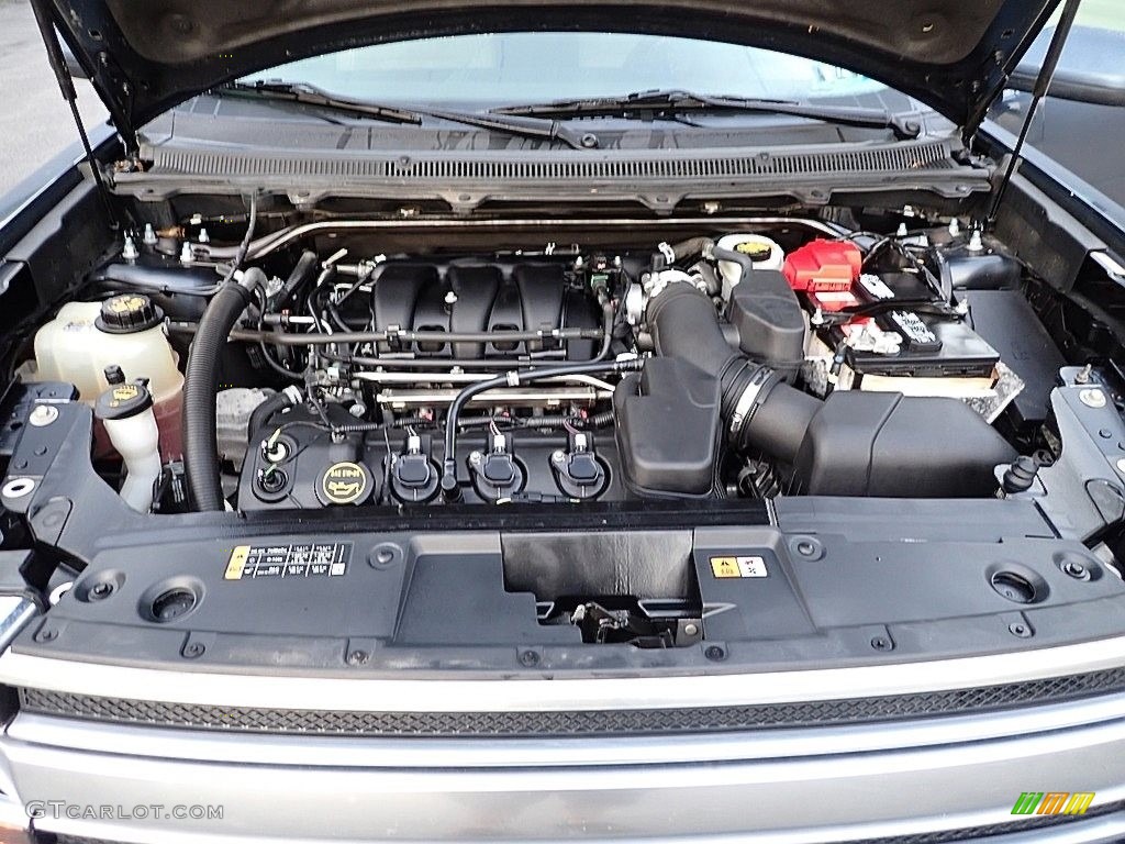 2018 Ford Flex Limited AWD 3.5 Liter DOHC 24-Valve Ti-VCT V6 Engine Photo #143032700