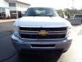 Summit White - Silverado 2500HD Work Truck Crew Cab Photo No. 12