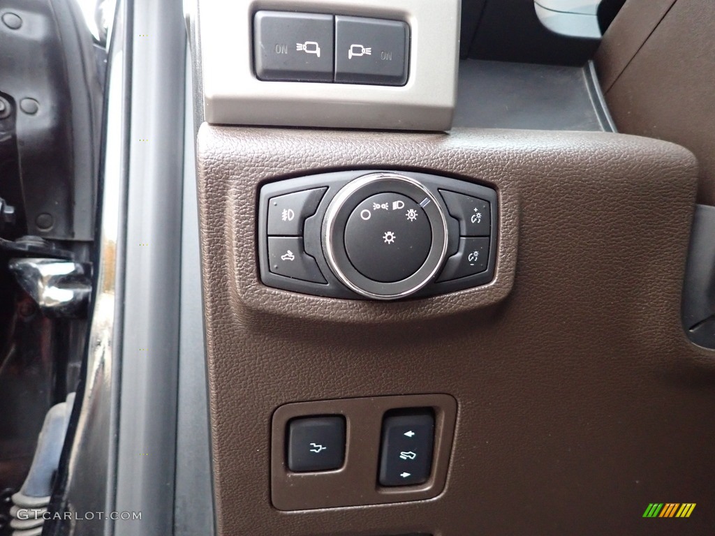 2017 F350 Super Duty King Ranch Crew Cab 4x4 - Shadow Black / King Ranch Mesa Antique Java photo #27