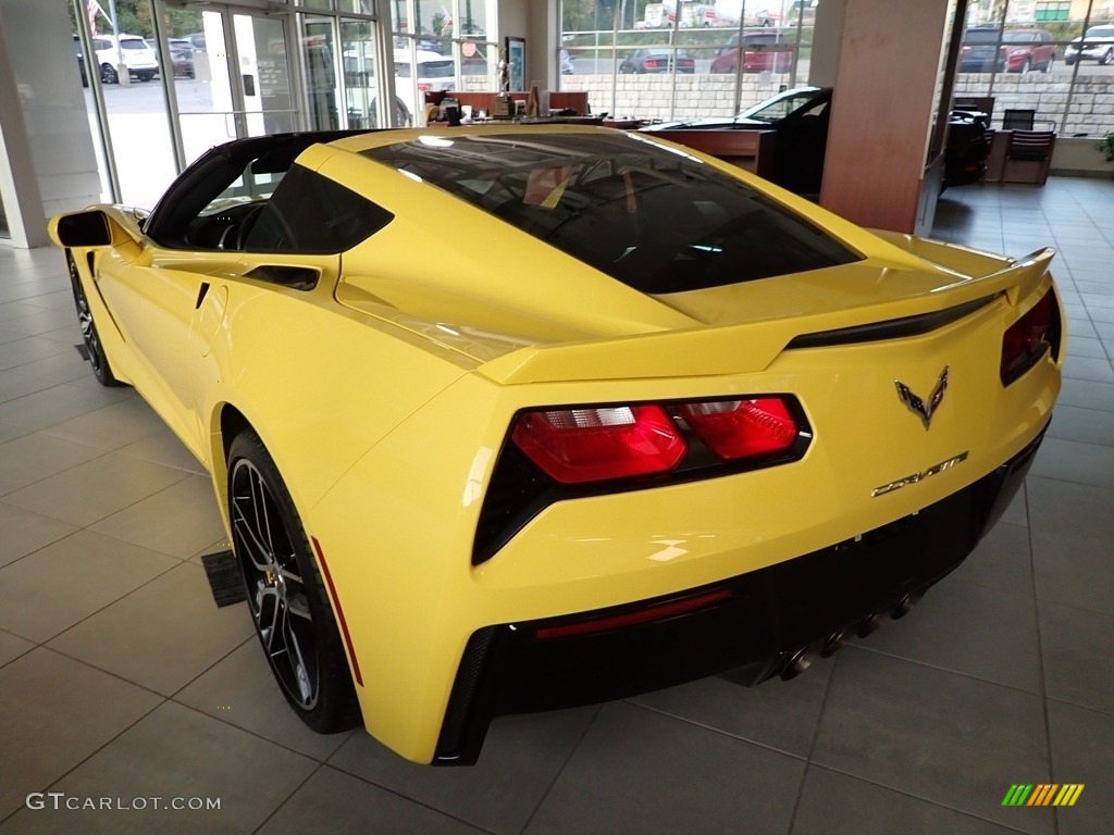 2016 Corvette Stingray Coupe - Corvette Racing Yellow Tintcoat / Jet Black photo #4