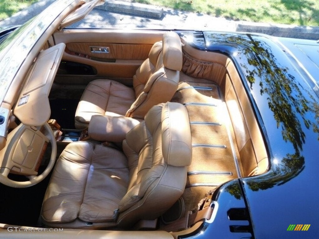 Tan Interior 1990 Chrysler TC Convertible Photo #143033431