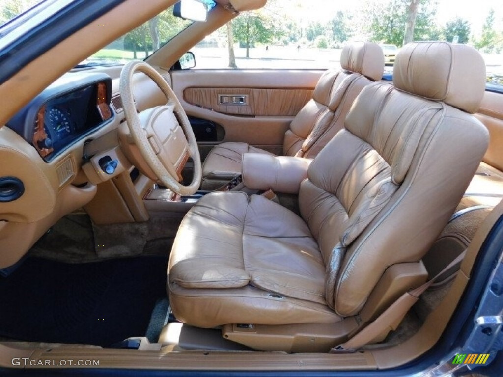 1990 Chrysler TC Convertible Front Seat Photo #143033506
