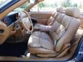 Front Seat of 1990 TC Convertible