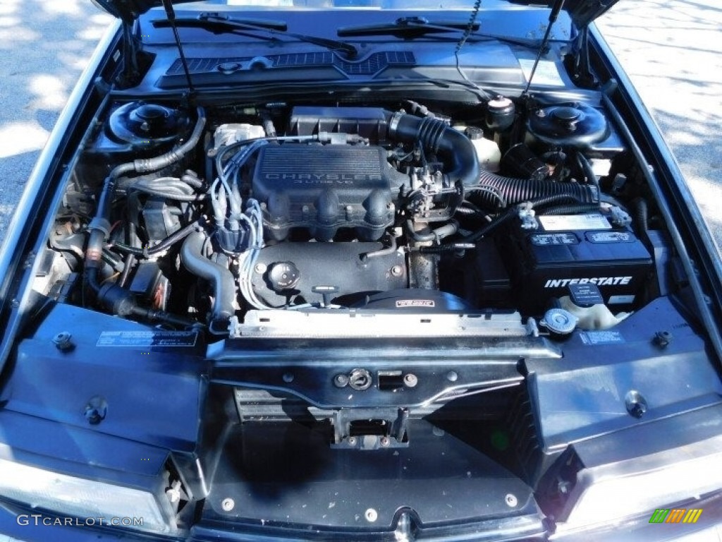 1990 Chrysler TC Convertible 3.0 Liter SOHC 12-Valve V6 Engine Photo #143033965