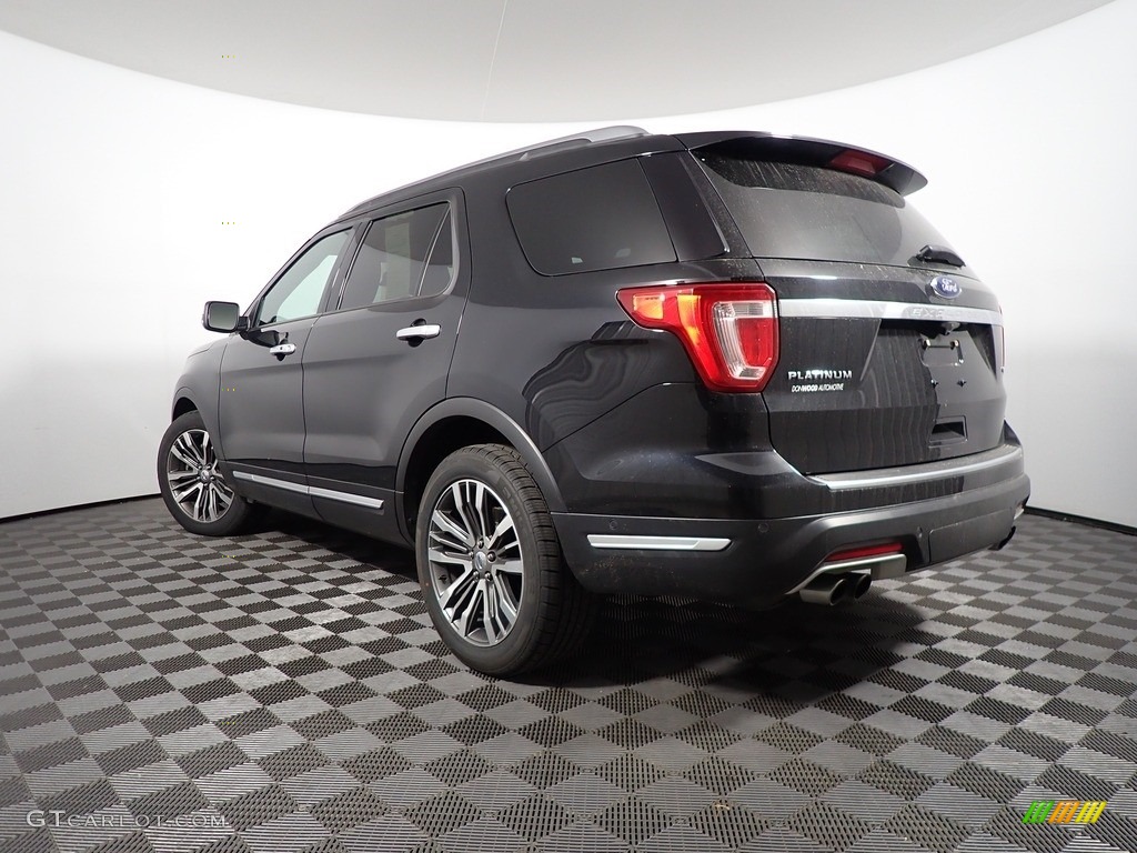 2018 Explorer Platinum 4WD - Shadow Black / Ebony Black photo #14