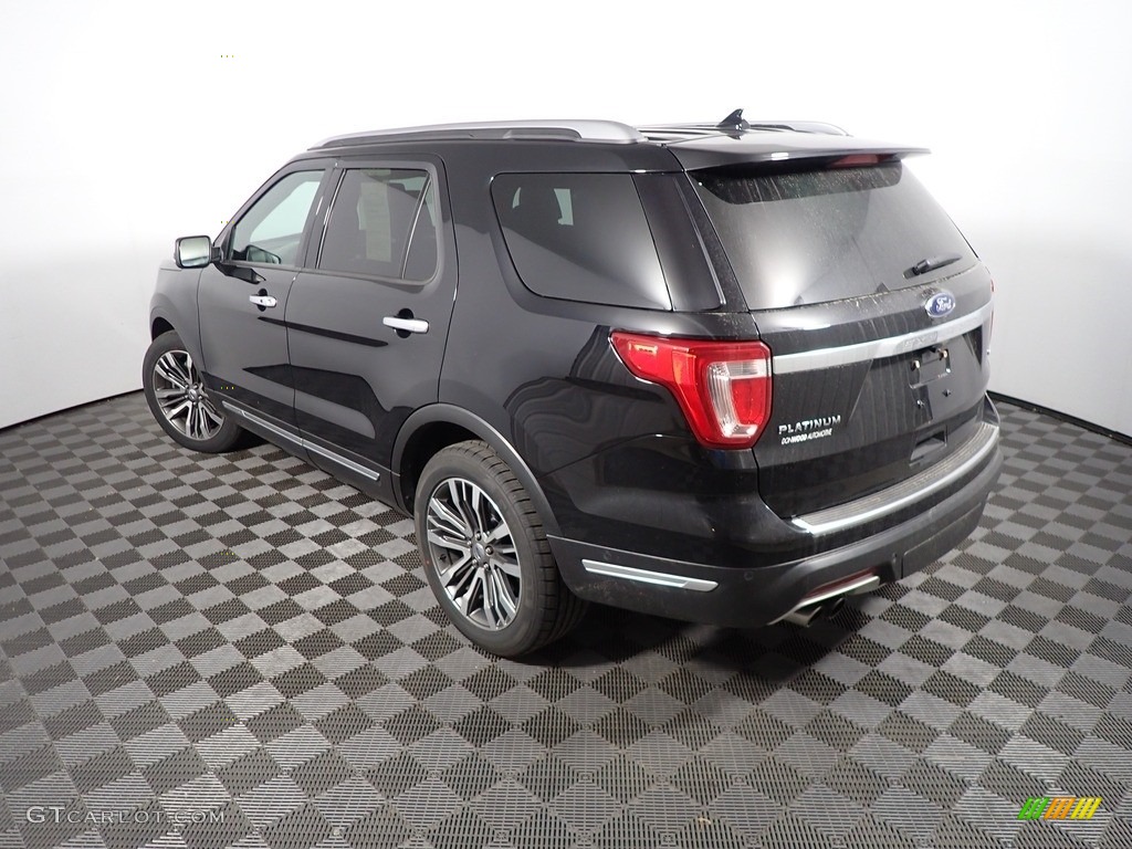 2018 Explorer Platinum 4WD - Shadow Black / Ebony Black photo #15