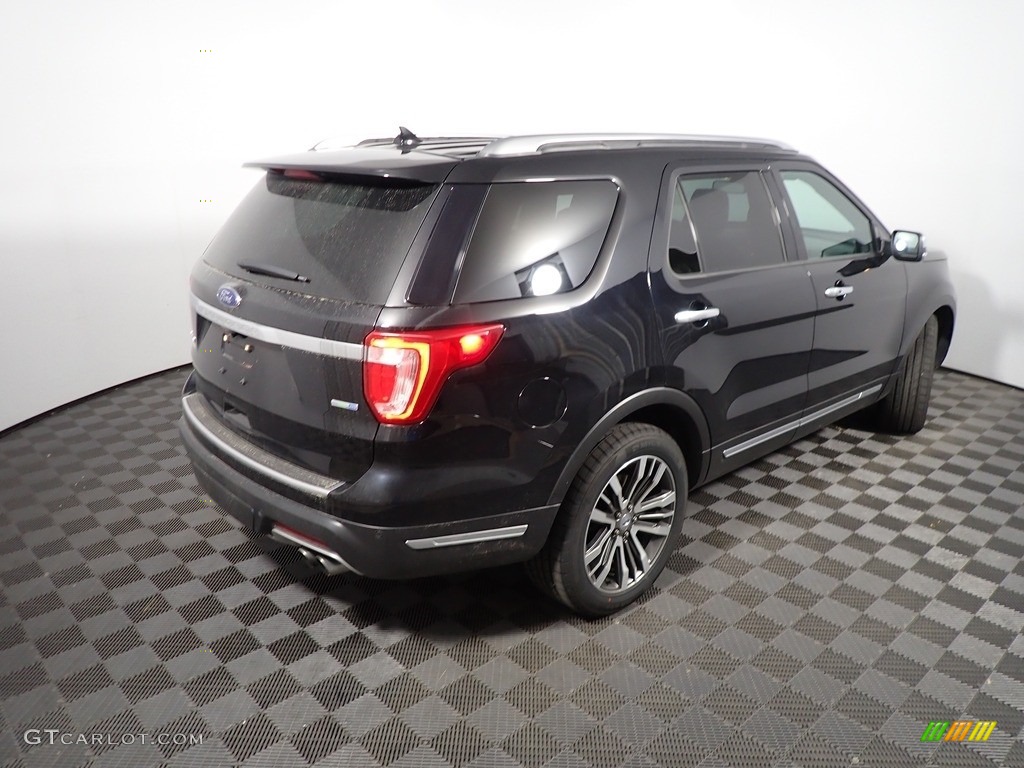 2018 Explorer Platinum 4WD - Shadow Black / Ebony Black photo #21