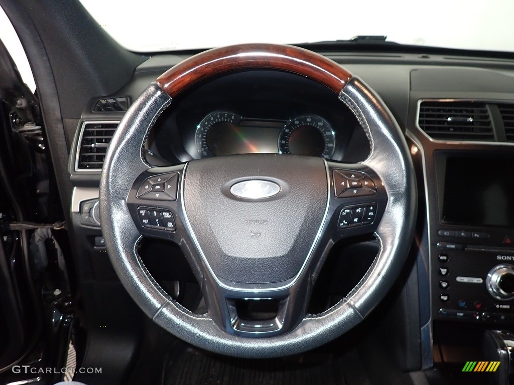 2018 Explorer Platinum 4WD - Shadow Black / Ebony Black photo #32