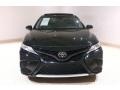 2018 Midnight Black Metallic Toyota Camry XLE  photo #2