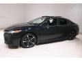 2018 Midnight Black Metallic Toyota Camry XLE  photo #3