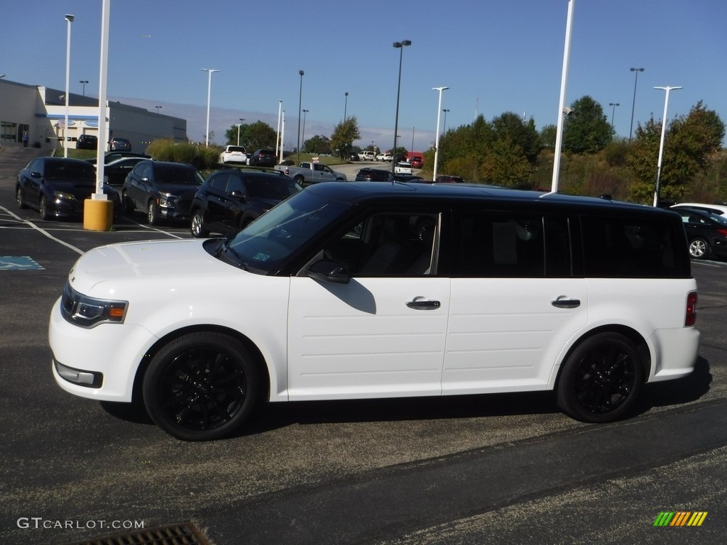 Oxford White 2017 Ford Flex Limited AWD Exterior Photo #143036314