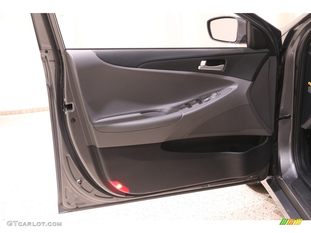 2012 Sonata GLS - Harbor Gray Metallic / Gray photo #4