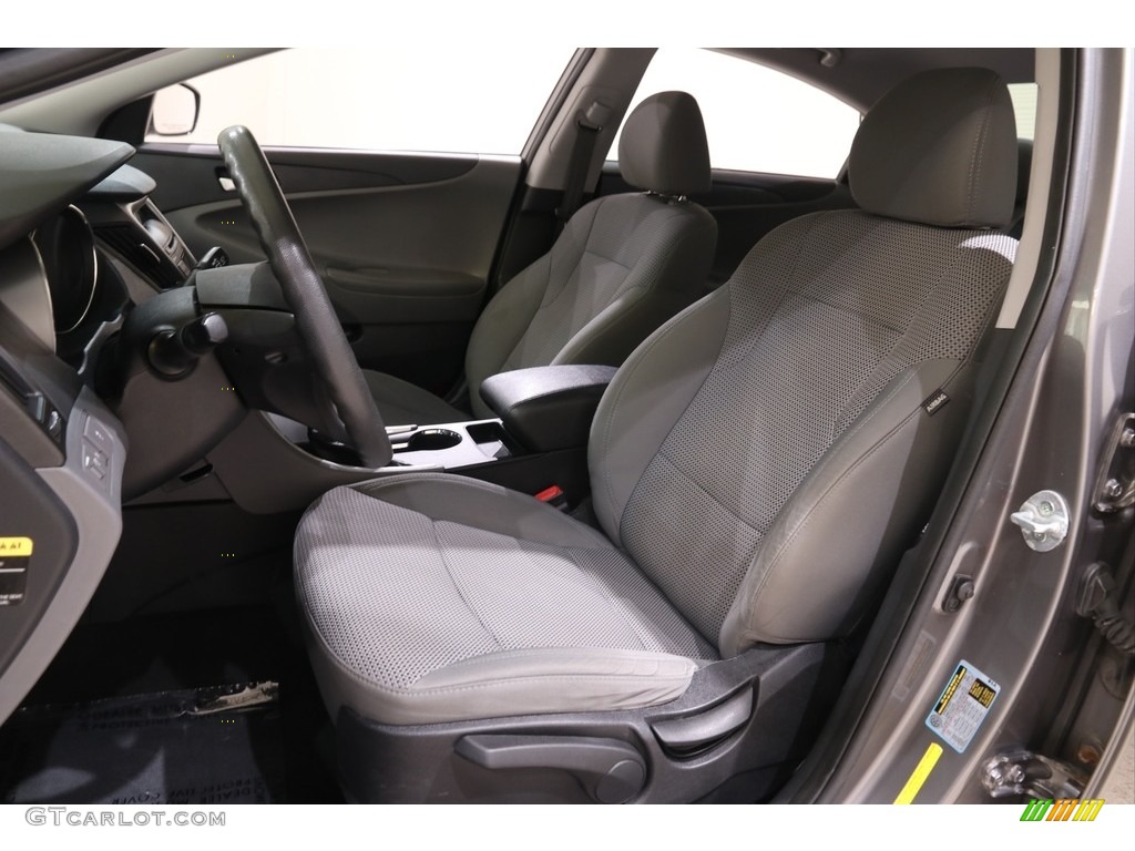 2012 Sonata GLS - Harbor Gray Metallic / Gray photo #5