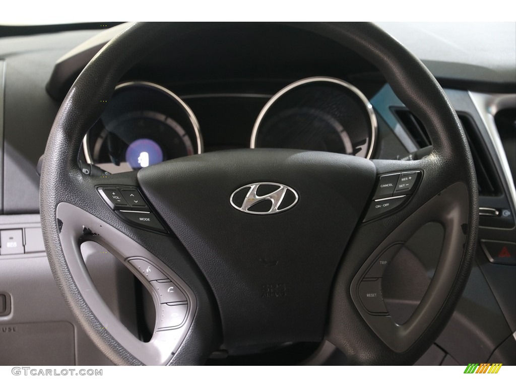 2012 Sonata GLS - Harbor Gray Metallic / Gray photo #7