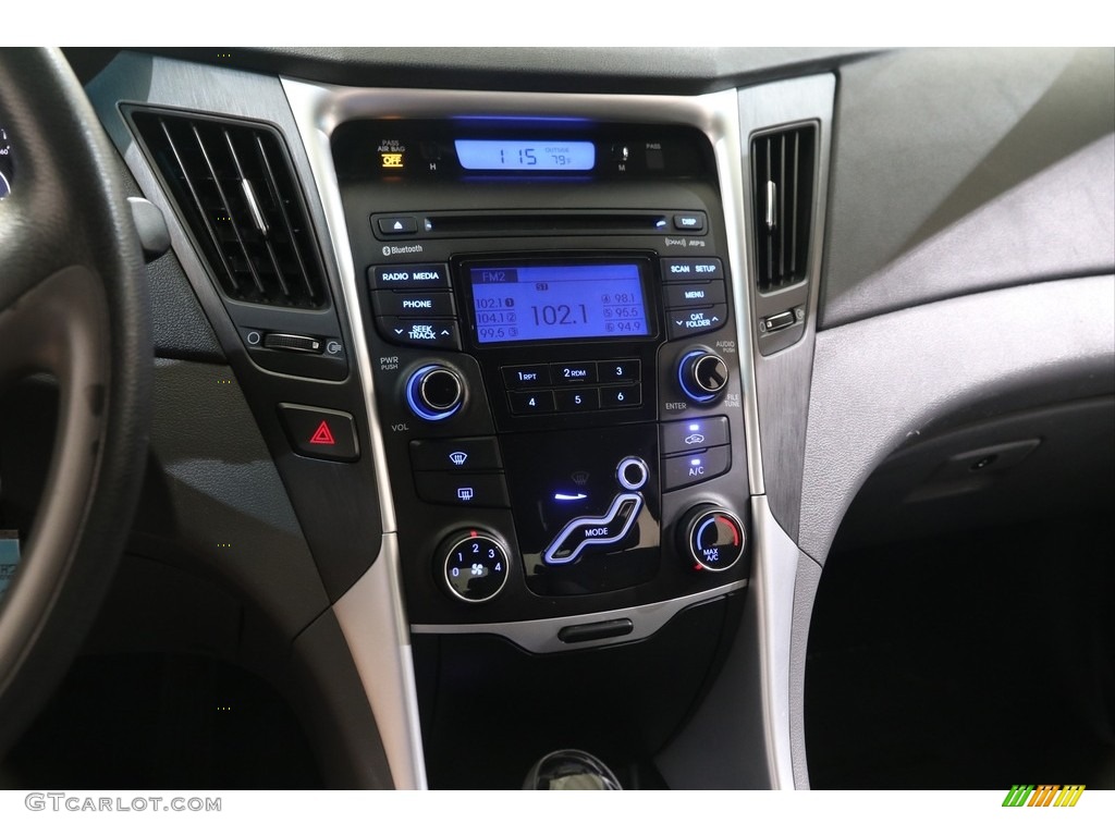 2012 Sonata GLS - Harbor Gray Metallic / Gray photo #9