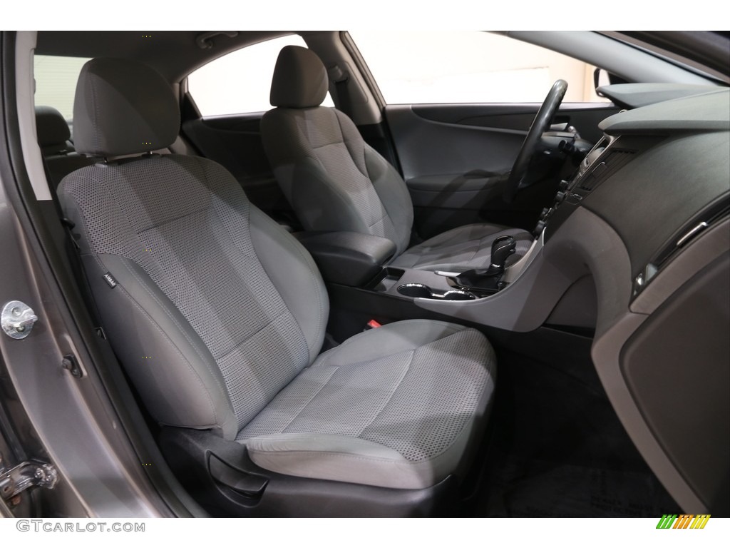 2012 Sonata GLS - Harbor Gray Metallic / Gray photo #13